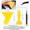 21Pcs Carving Modeling Clay Sculpting Tool Set Including Pottery Sculpture Tool, Silicone Tip Pen, Dual-End Dotting Clay Tool, Scraper, Tweezers, Ruler, Acrylic Clay Roller, Acrylic Sheet